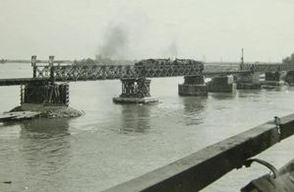 Most na Krym stavěný Hitlerem.