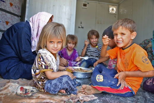 Šíitští uprchlíci z Mosulu.