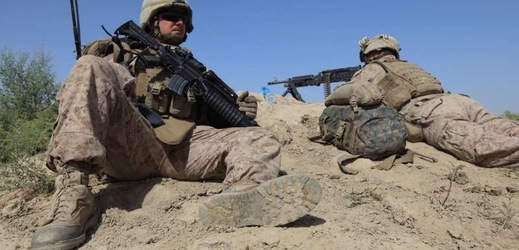 Američtí vojáci při bojích v Afghánistánu (ilustrační foto).