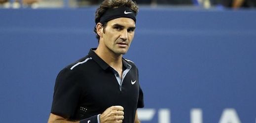 Pětinásobný šampion US Open Roger Federer prošel do 3.kola.