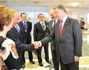 Minulý týden hostil prezident Lukašenko v Minsku jednání o východě Ukrajiny.