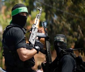 Bojovníci Hamasu.
