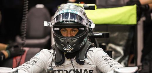 Nešťastný Nico Rosberg.