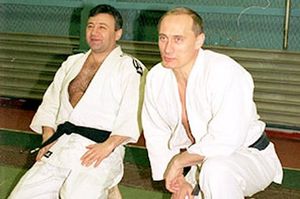 Rotenberg a Putin za mladších časů jako judisté.