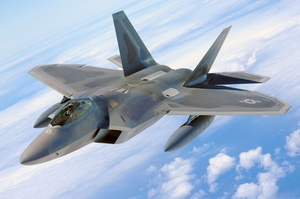 Americký F-22 poprvé v boji při útocích na IS.