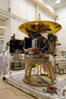Sonda New Horizons ještě na Zemi.