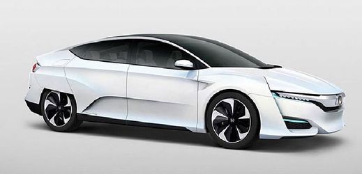 Koncepční vůz Honda FCV, který pohání energie z palivových článků.