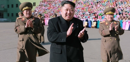 Kim III. na shromáždění v Pchjongjangu 9. prosince 2014.