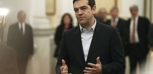 Nový řecký premiér Tsipras.