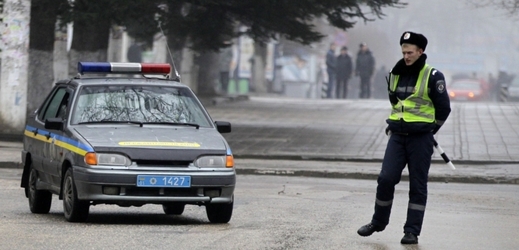 Ukrajinský policista (ilustrační foto).