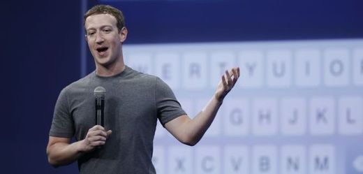 Prezident a výkonný ředitel Facebooku Mark Zuckerberg.