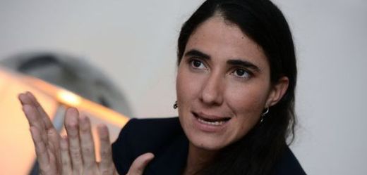 Kubánská opoziční blogerka Yoani Sánchezová.
