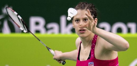 Dlouholeté česká badmintonová jednička Kristína Gavnholt.