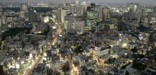 Japonská metropole Tokyo, kde byl nalezen mrtvý muž.  