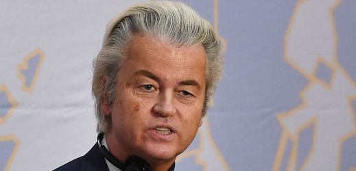 Nizozemský politik a předseda Strany pro svobodu (ENF) Geert Wilders.