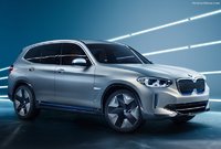Mezi koncepty je i BMW iX3, vůz, který bude jezdit na čistě elektrický pohon. 