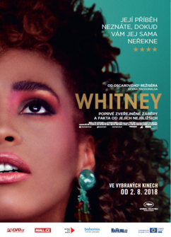 Filmový plakát na dokument Whitney.