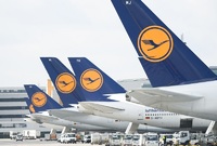Německá letecká společnost Lufthansa.