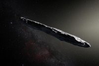 Záhadný vesmírný objekt Oumuamua.