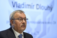 Prezident Hospodářské komory Vladimír Dlouhý.