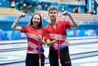 Čeští juniorští curleři Zelingrová a Blaha došli na olympiádě mládeže do čtvrtfinále