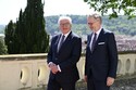 Steinmeier si v Praze připomněl vstup Česka do EU, navštívil židovské památky